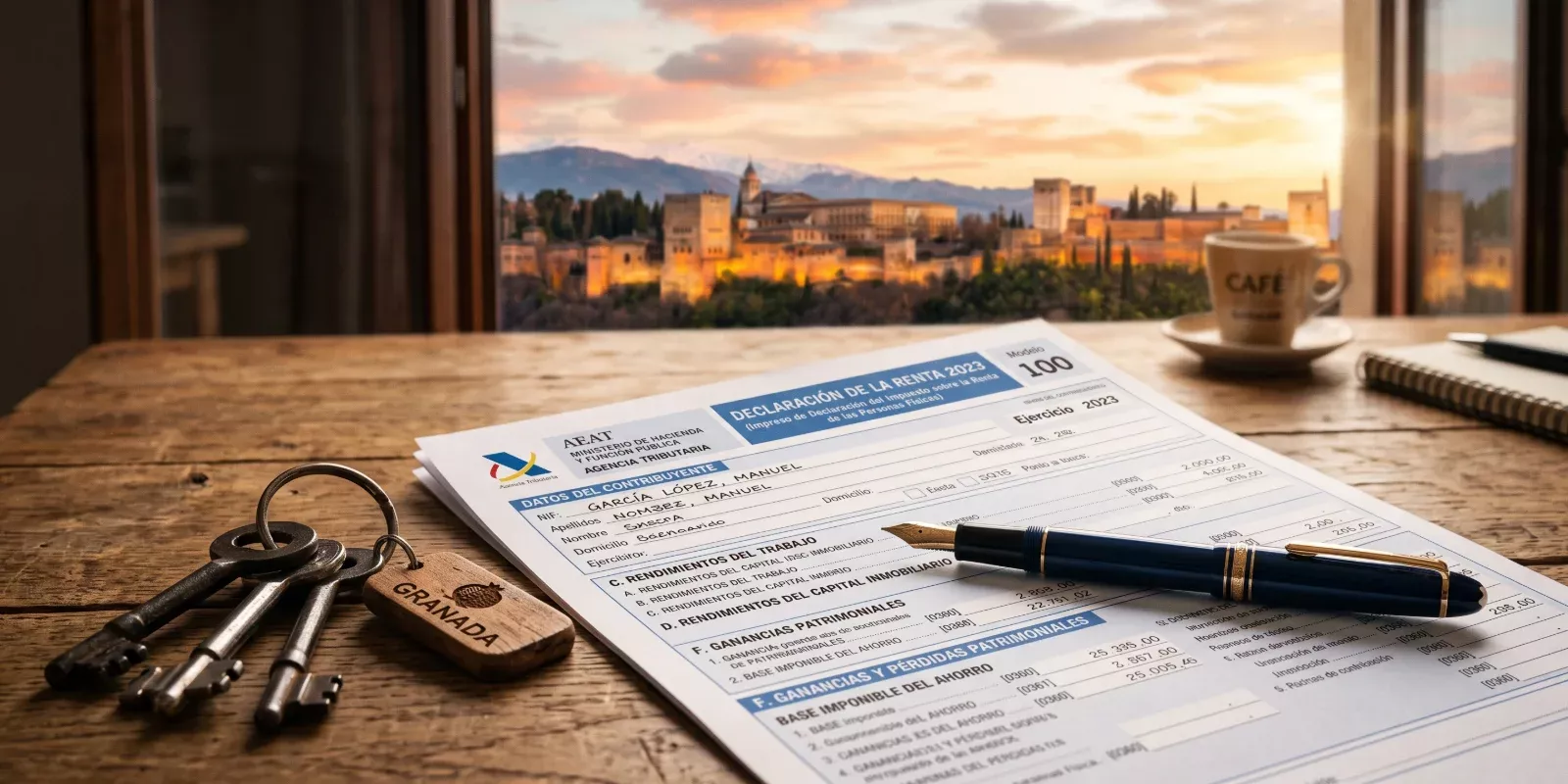 Venta de Inmueble en Granada e IRPF: Guía Fiscal de la Renta y Exenciones